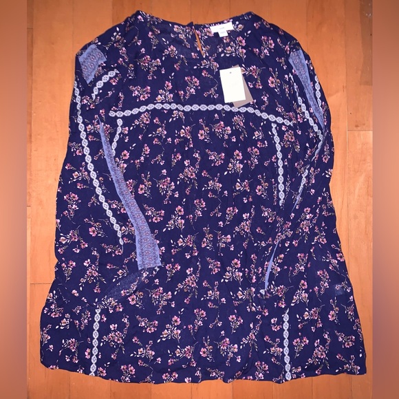 J. Jill Night Sky Floral Top - Picture 7 of 8